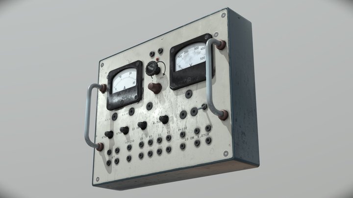 Radio Ustroystvo-Peredatchik 3D Model