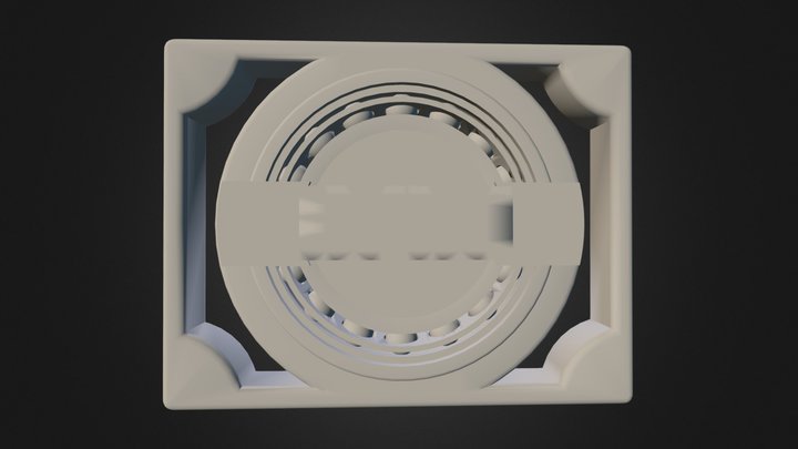 Rodamiento II (con portaobjeto) 3D Model