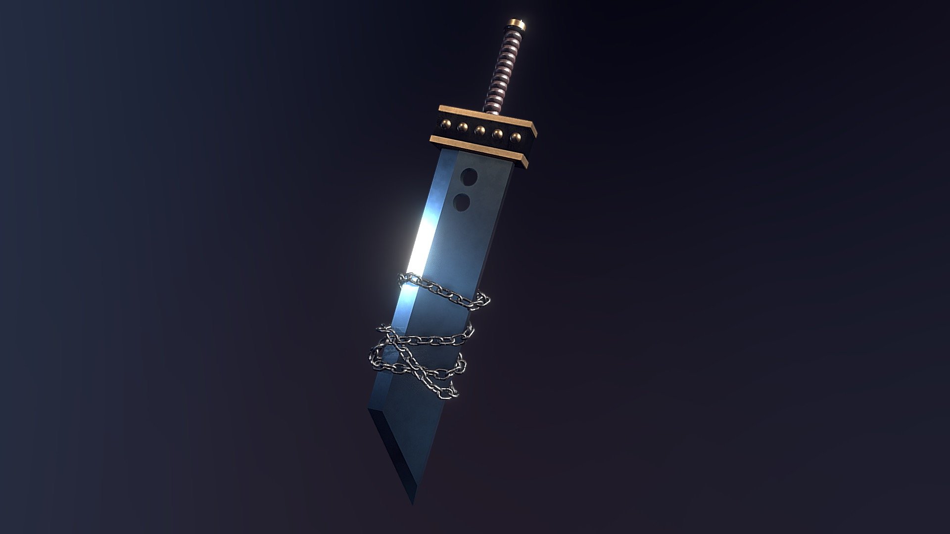 4K Chained Buster Sword - Download Free 3D model by Kimbell Whatley ...