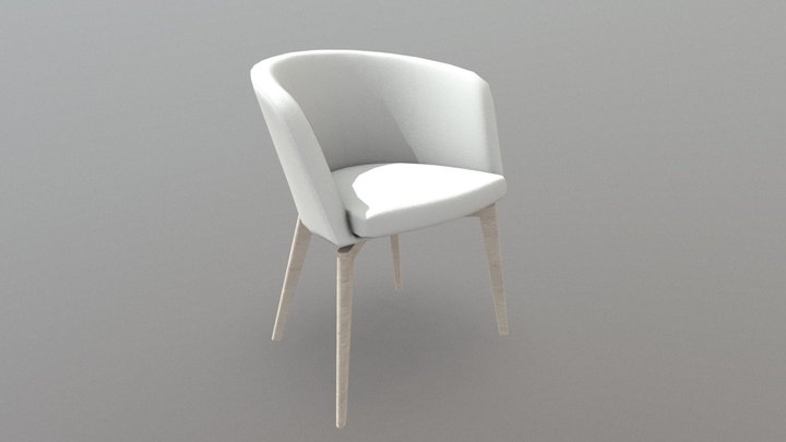 Capdell Moon Bold Chair 3D Model