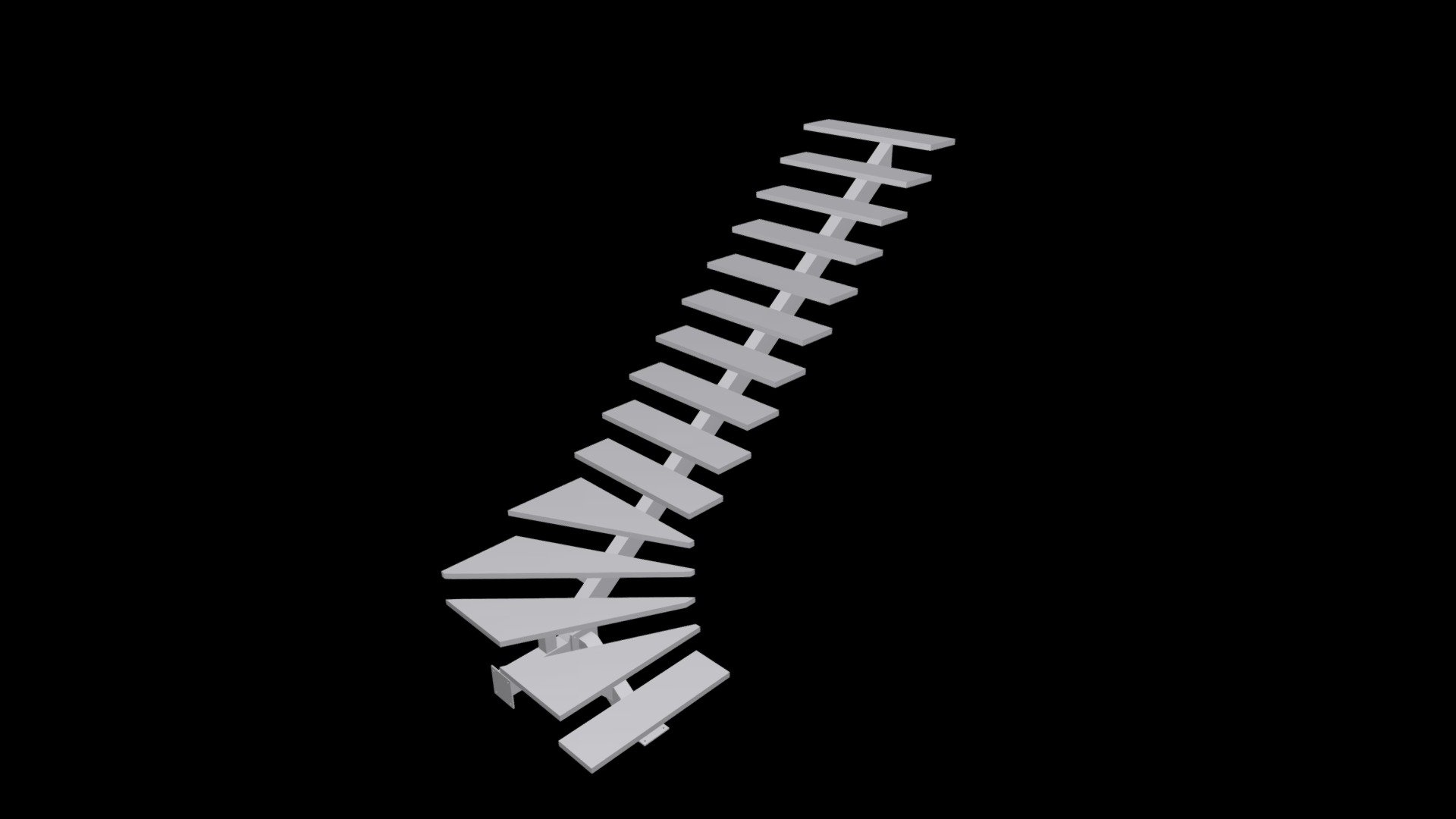 Trepp 1 - 3D model by 3djoonised [6ddde25] - Sketchfab