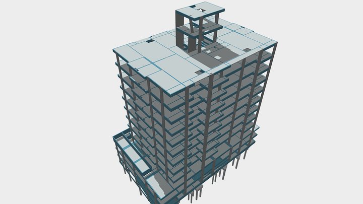 Residencial Ilha de Armona 3D Model