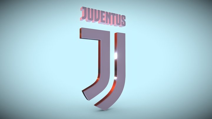 Juventus logo 3D Model