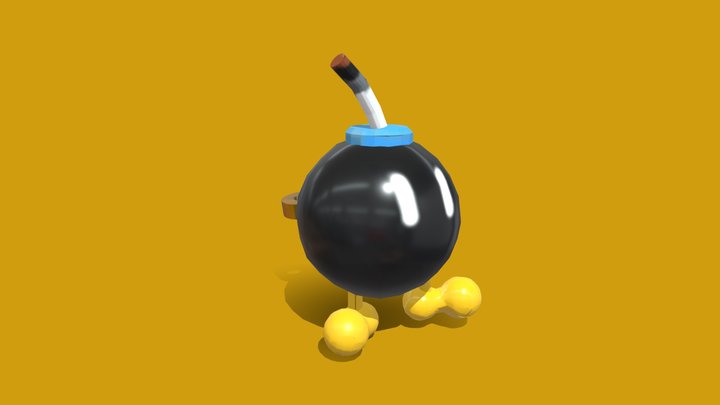Bob-omb 3D Model