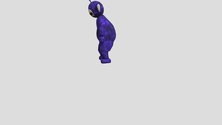 Tinky Winky (They're Coming) 3D Model
