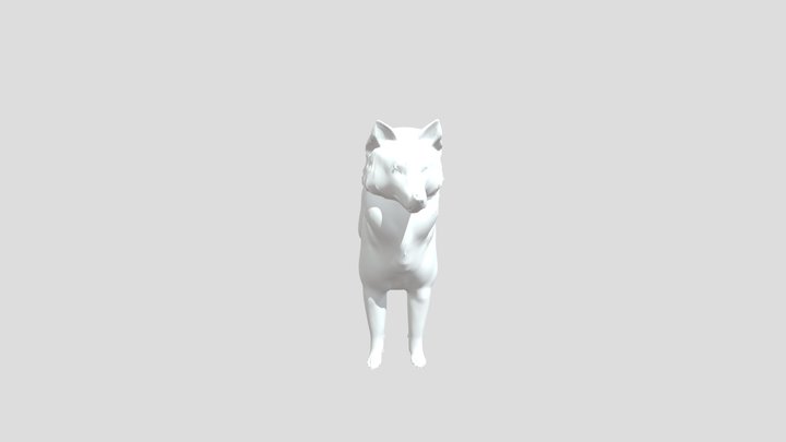Realistic 3D Husky Dog Model 3D Model