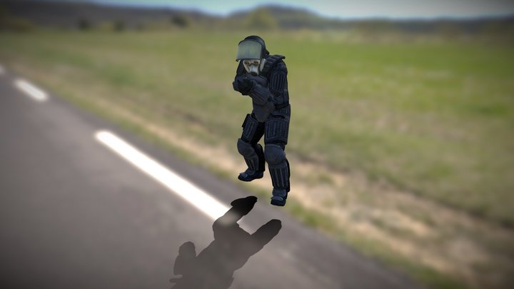 CS:GO Georgian Anims 3D Model
