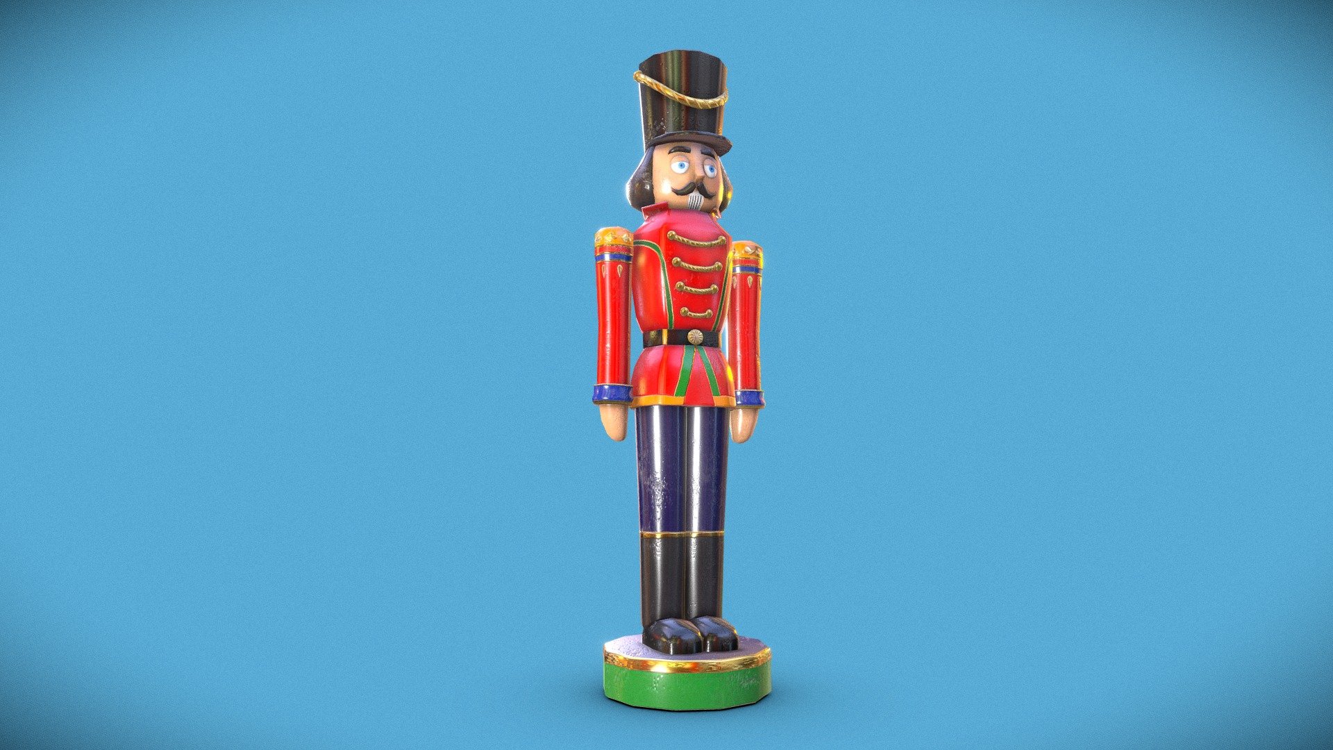 NutCracker Toy 3D model by Melissa Descubes (Melissadescubes