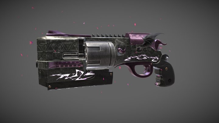 Vice Revolver 3D Model
