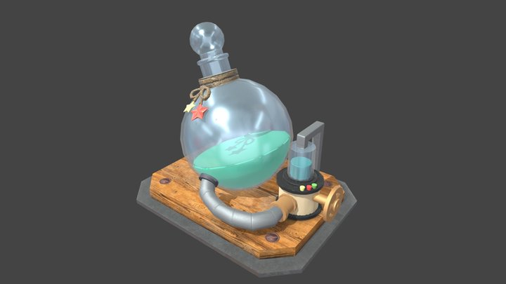 Concept Texture 3D Model