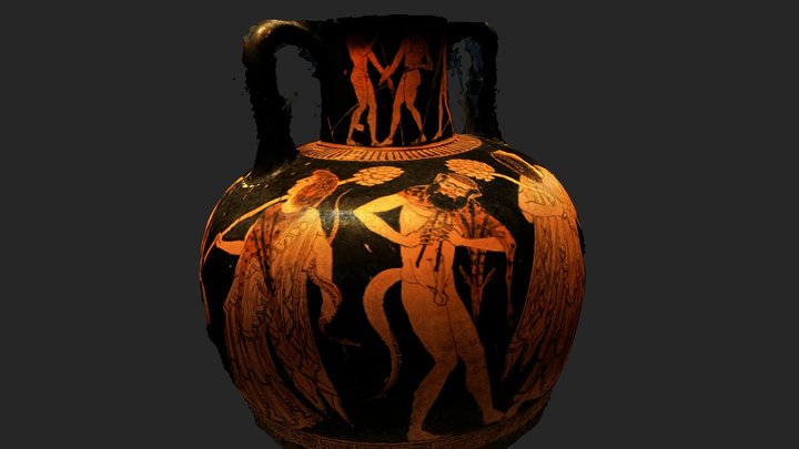 Amphora: Staatliche Antikensammlungen, Munich 3D Model