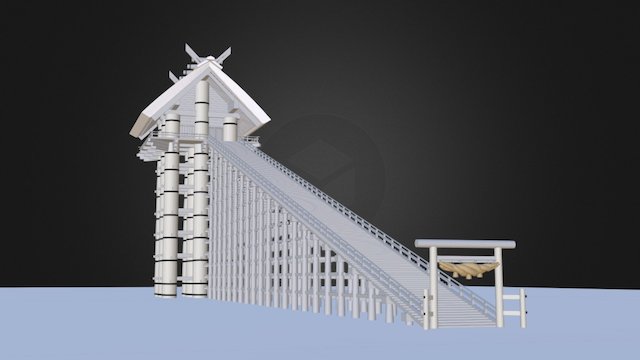 IZUMO Oyashiro 3D Model