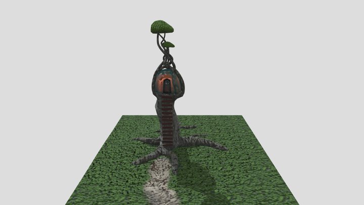 Treehouse 3D Model
