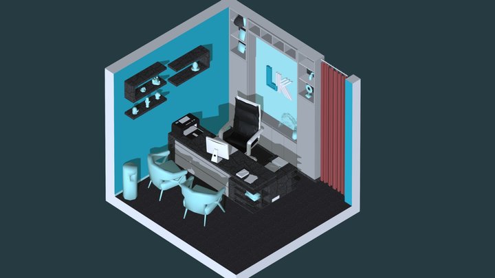 LK Office 3D Model