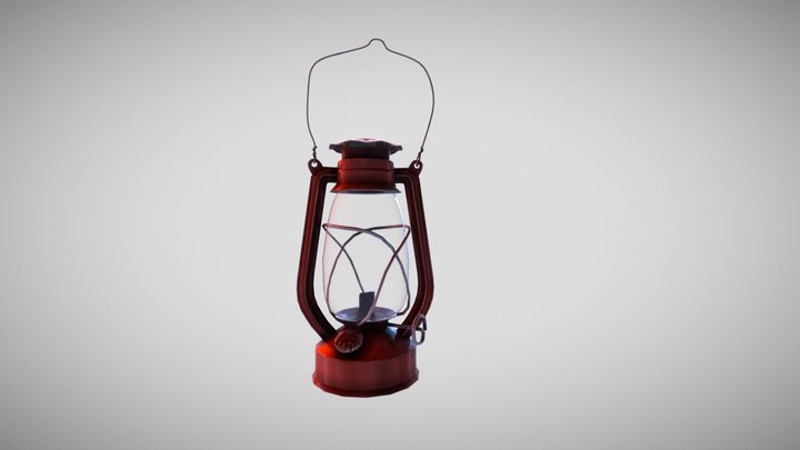 kerosene lamp 3D Model
