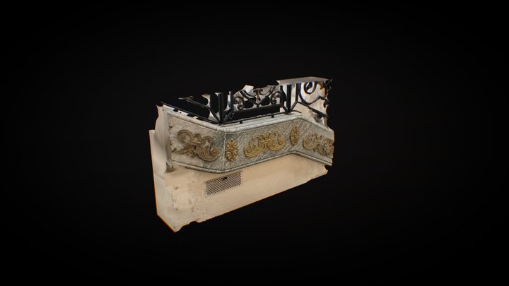 Escalera Hall Principal - Palacio Ferreyra 3D Model