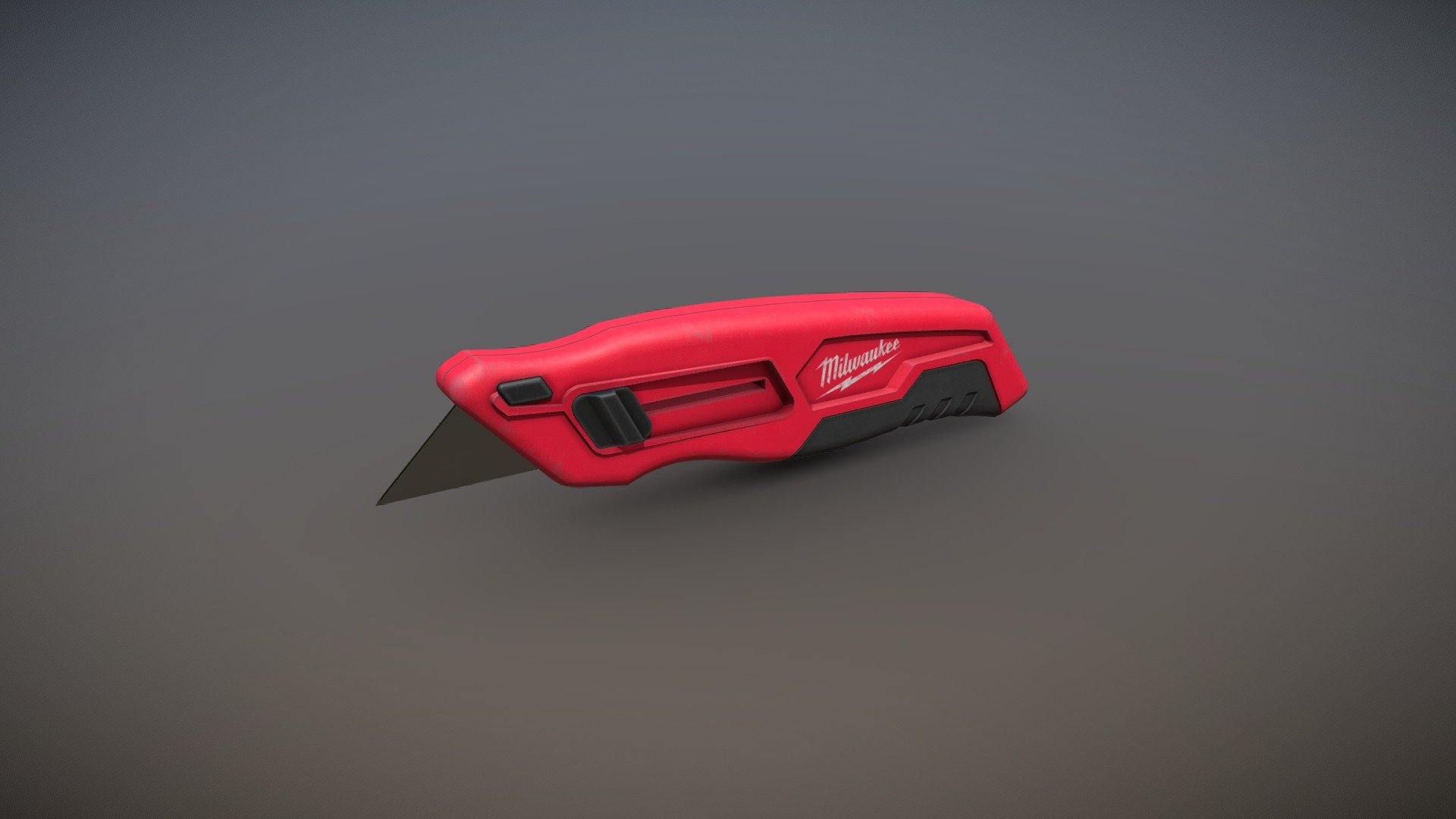 Utility Knife 3D model by Mulderach (garyelder) [6de43dc] Sketchfab