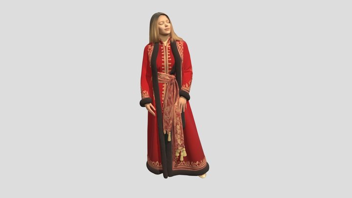Купчиха исторический костюм – Modèle 3D gratuit STL