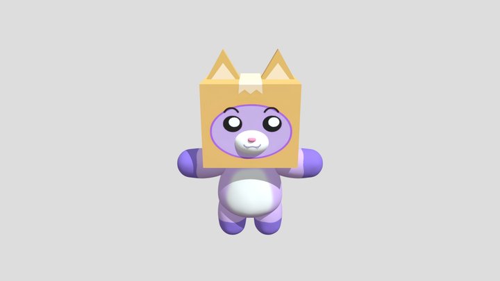Foxy Lankybox 3D Model
