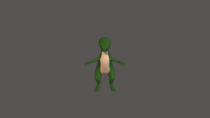 Leonard the Dinosaur 3D Model