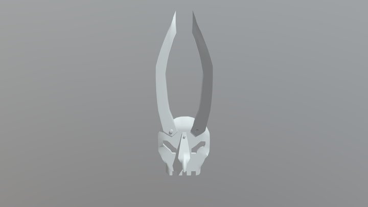 Mask Game Object 3D Model