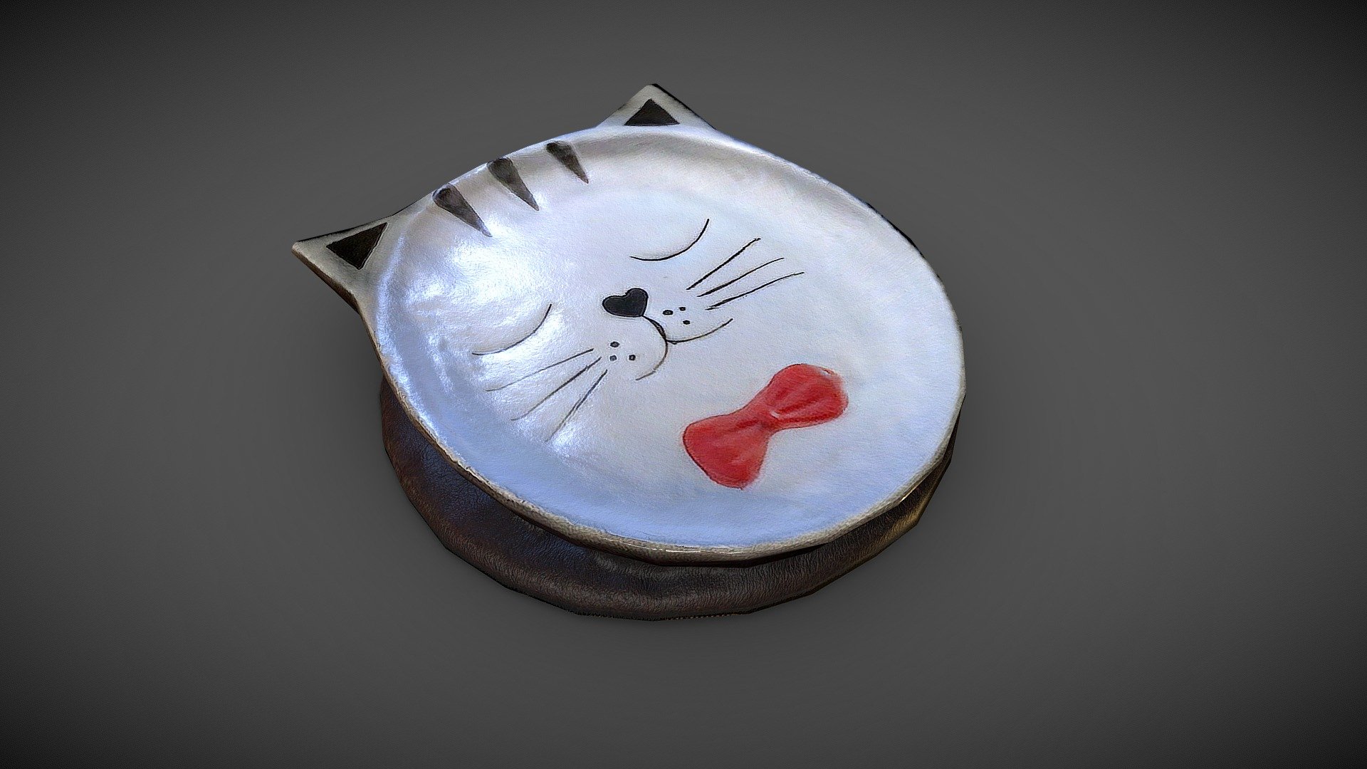 Cat Plate "3D scan"