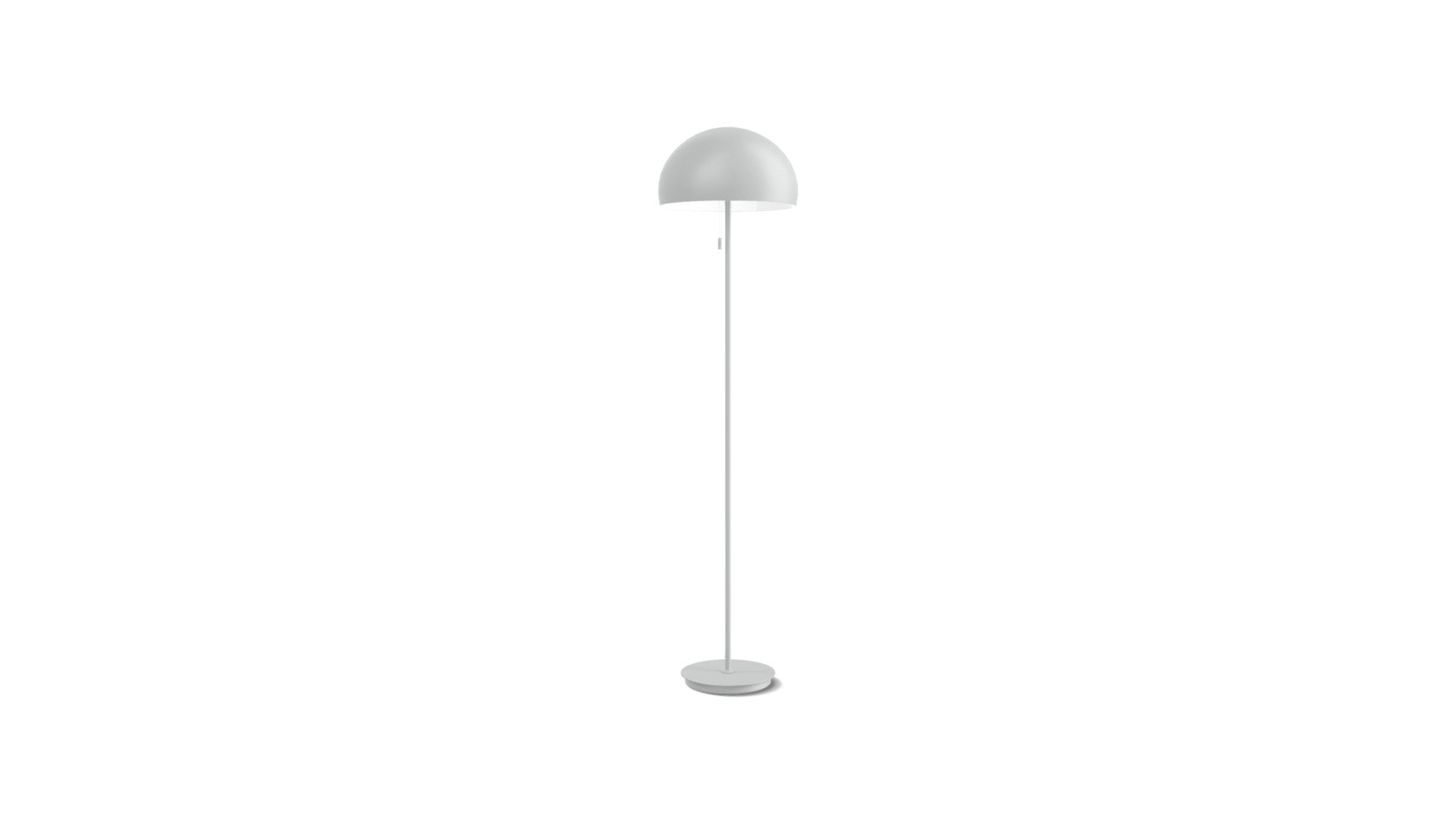 Collet Floor Lamp, Muted Grey