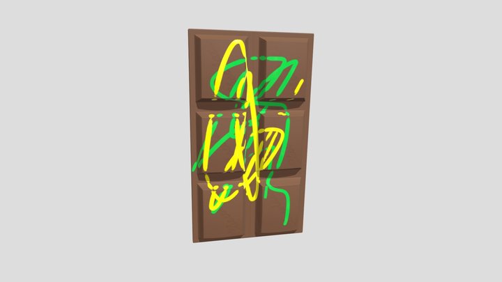 Dubai Chocolate 3D Model