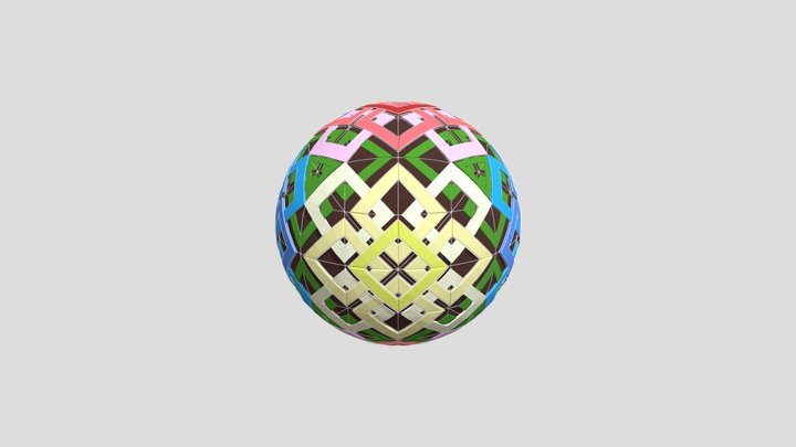 Temari 3D Model