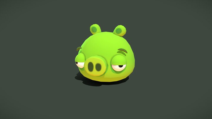 Angry Birds Minion Pig in 3D 3D Model