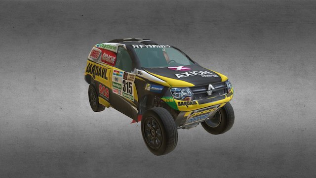 Renault Duster 3D Model