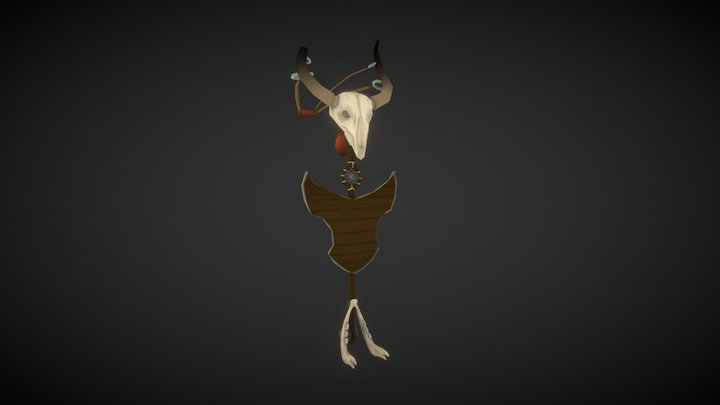 Fantasy Weapon - WoWstyle - LOWpoly 3D Model
