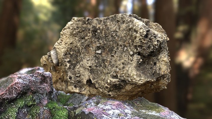 Yello rock – Modèle 3D gratuit STL