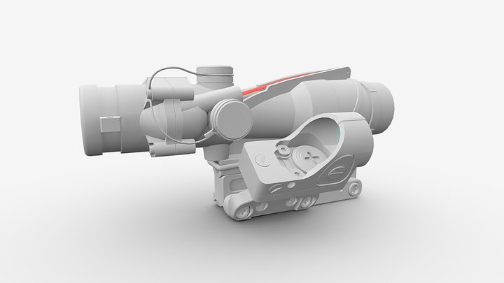 Unity Tactical FAST™ Trijicon – Free 3D Model STL