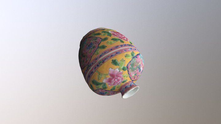 Peranakan Porcelain (MD) 3D Model