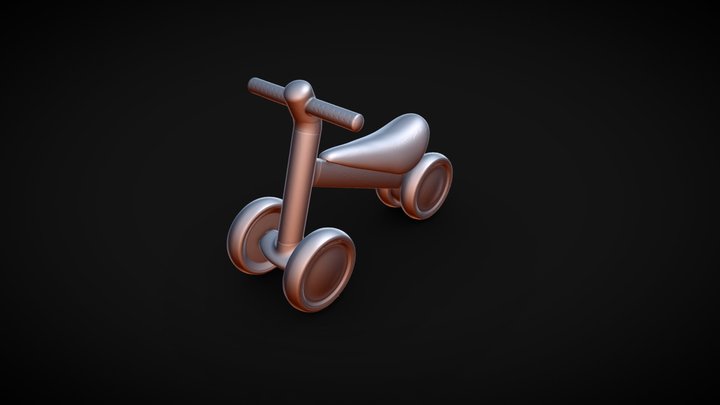 Baby Balance Bike | UE11 3D Model