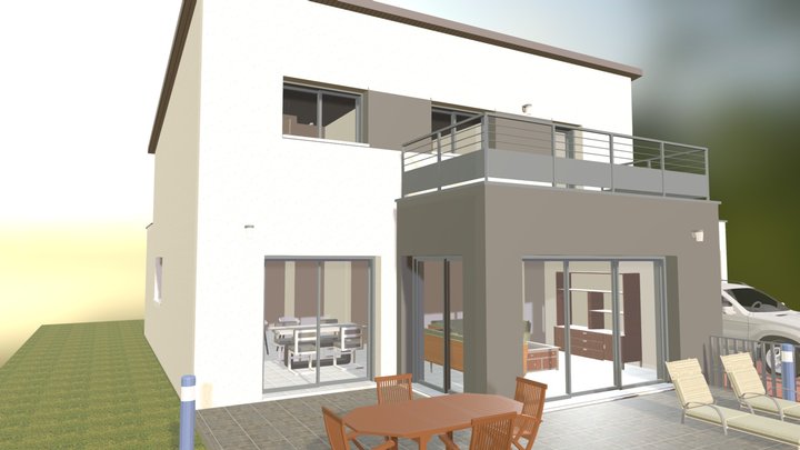 MAISON INDIVIDUELLE 3D Model