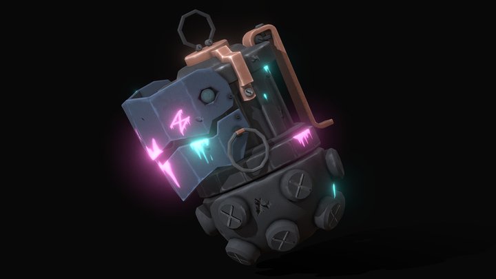 Jinx Grenade 3D Model