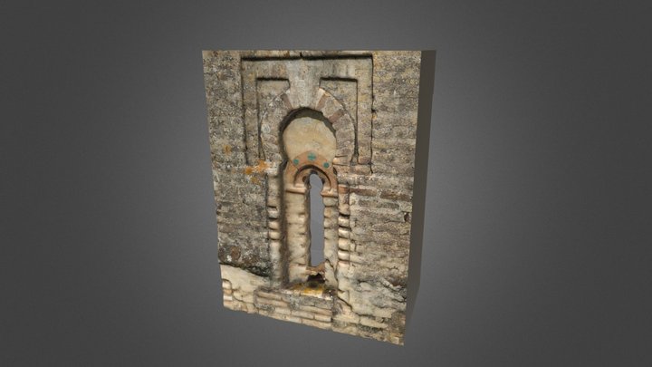 Castilleja de Talhara. Detalle Ventana. 3D Model