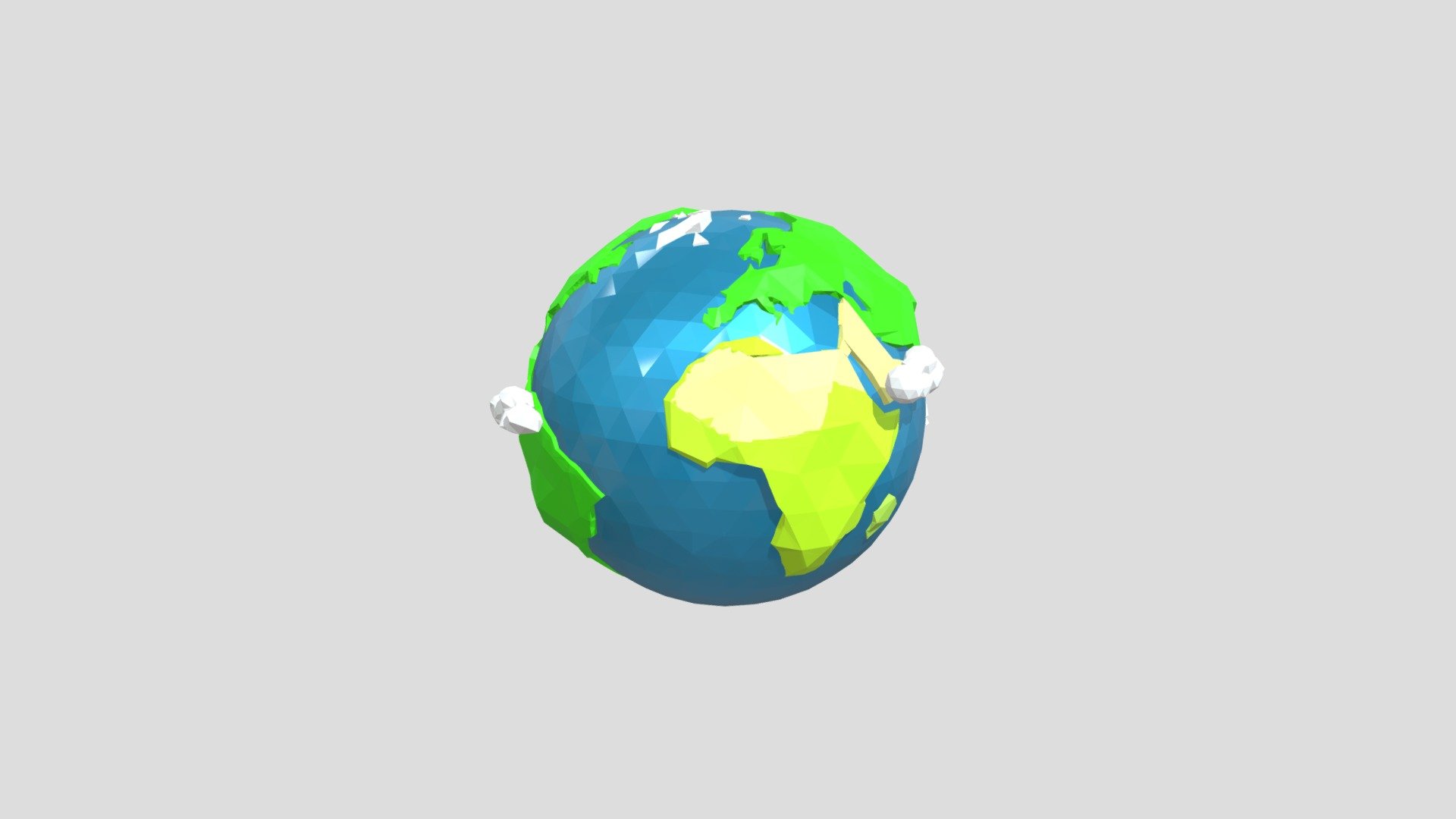 Earth low poly