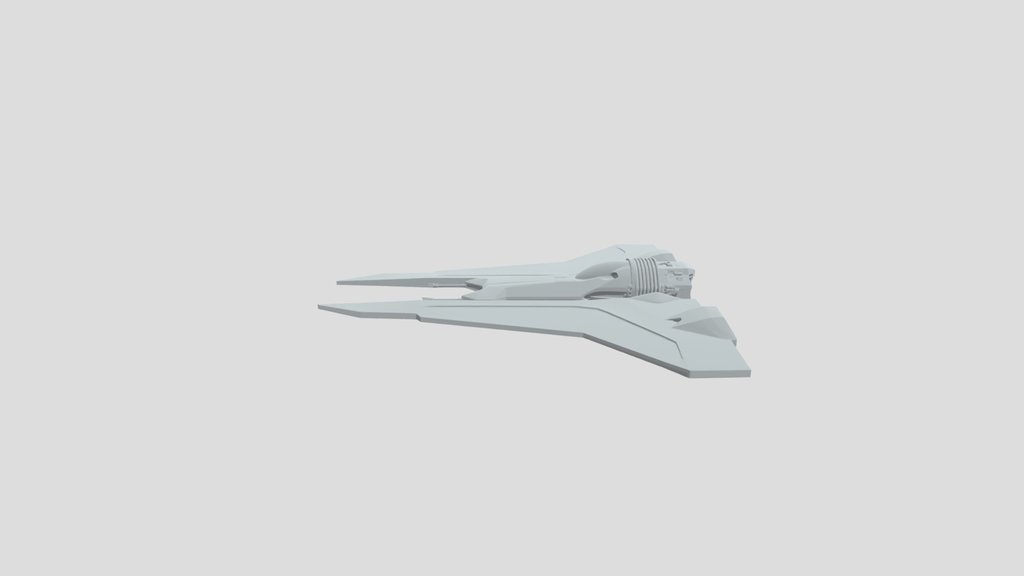 Mandalorian Kom'rk-class fighter