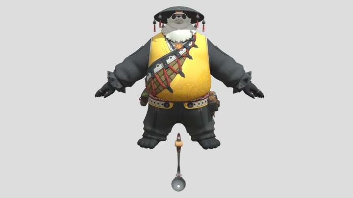 Pan Yinhu ZZZ – Modello 3D gratuito STL