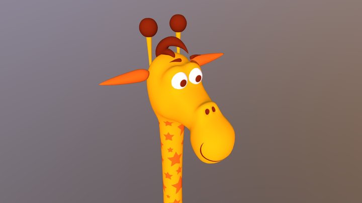 Geoffrey the giraffe 3D Model