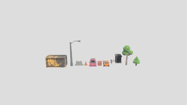 Everything_low 3D Model