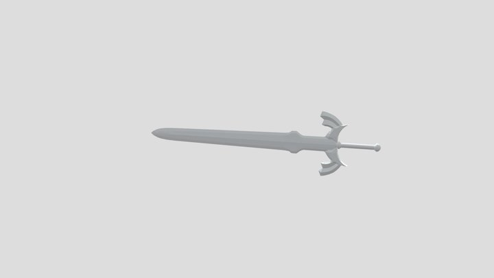 Big Sword 3D Model