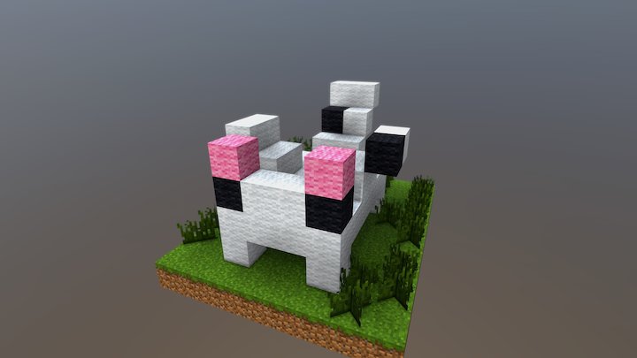 Minecat #2 3D Model