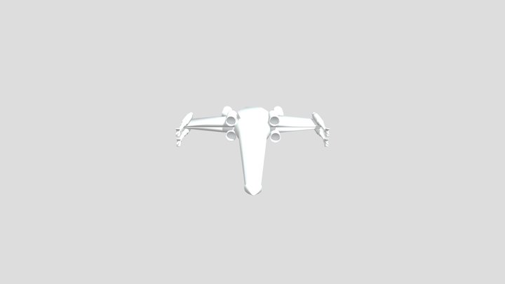 X-Wing 3D Model