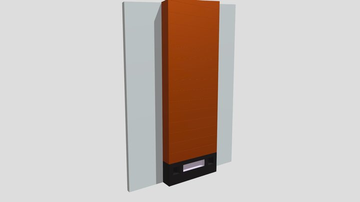 Fireplace Cladding MODEL - Merlo 3D Model