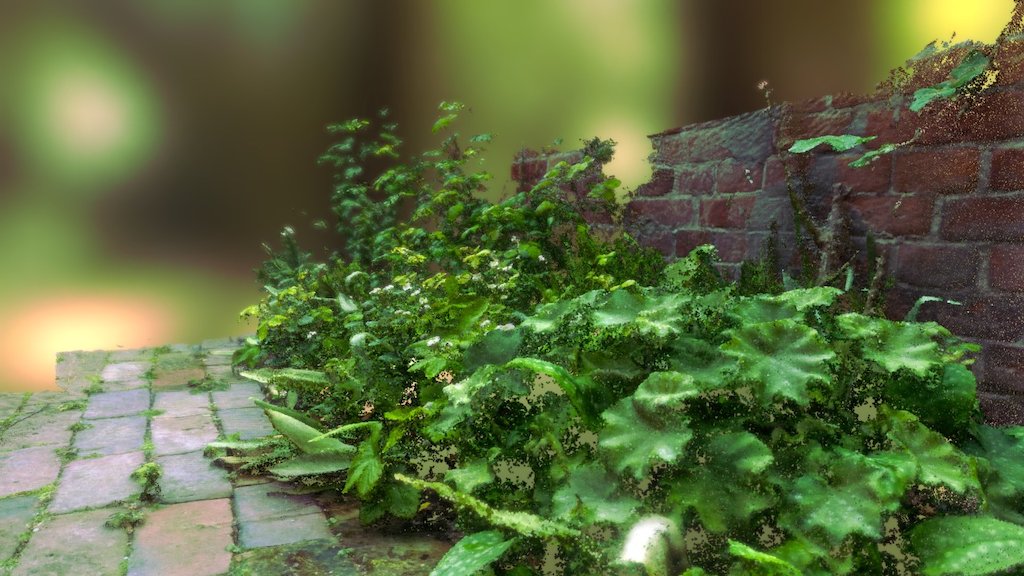 "Garden point cloud" challenge entry