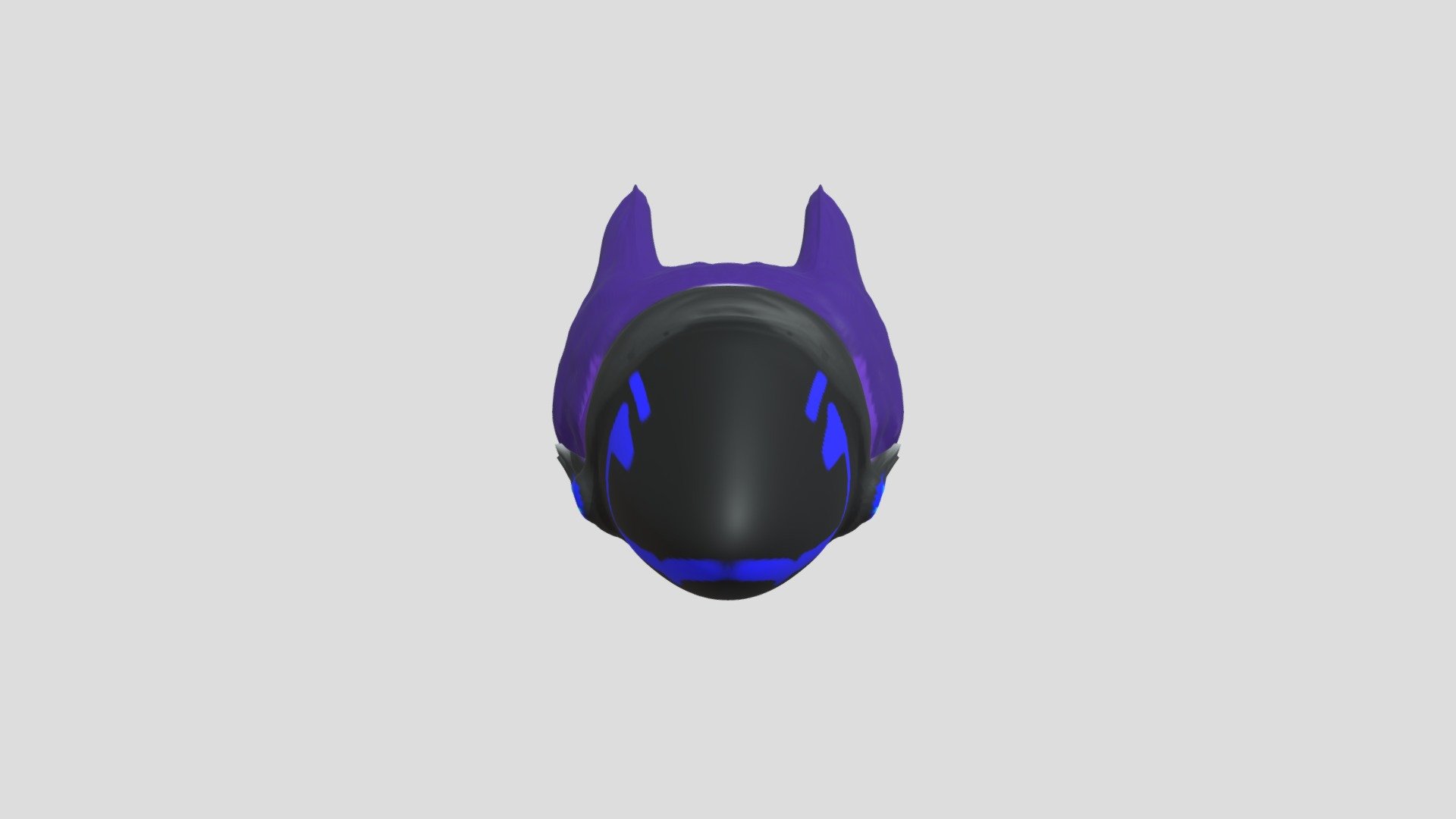 Protogen head base 3D model 3D printable